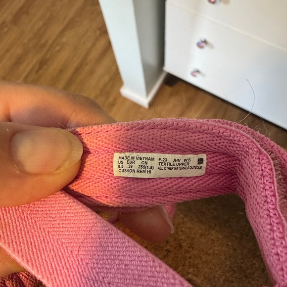 Reef cushion rim high platform Pink and Tan Sandals sz 8.5 - Picture 5 of 6